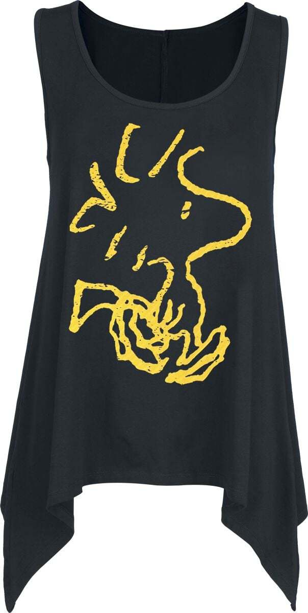Peanuts Woodstock Dámský top černá - Merchstore.cz Peanuts Woodstock Dámský top černá - Merchstore.cz