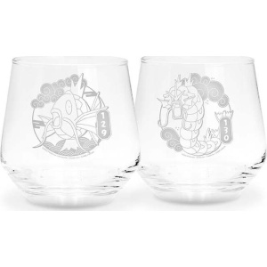 Pokémon Magikarp & Gyarados sada sklenicek průhledný