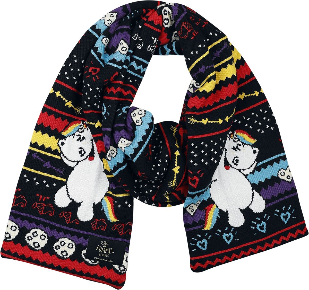 Pummeleinhorn Pummeleinhorn Šátek/šála vícebarevný - Merchstore.cz