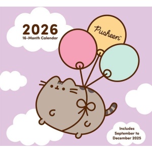 Pusheen Balloons Nástenný kalendář vícebarevný