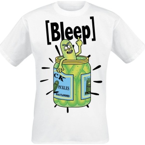 Rick And Morty I´m A Bleep Pickle Tričko bílá