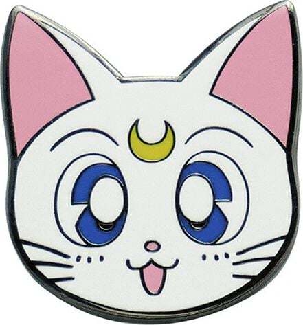 Sailor Moon Artemis Odznak bílá - Merchstore.cz