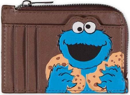 Sesame Street Cookie Monster - Krümelmonster Pouzdro na karty standard - Merchstore.cz