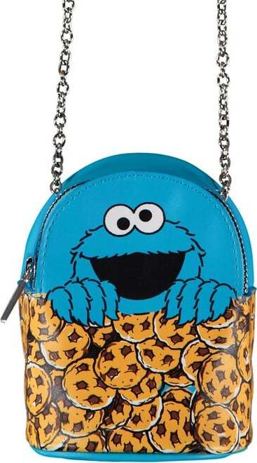 Sesame Street Taška Cookie Monster - Micro Taška pres rameno vícebarevný - Merchstore.cz Sesame Street Taška Cookie Monster - Micro Taška pres rameno vícebarevný - Merchstore.cz