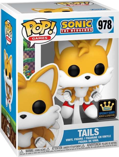 Sonic The Hedgehog Vinylová figurka č.978 Tails (s možností chase!) Sberatelská postava vícebarevný - Merchstore.cz