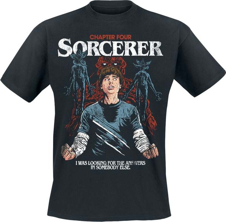 Stranger Things Season 5 - Will The Sorcerer Tričko černá - Merchstore.cz