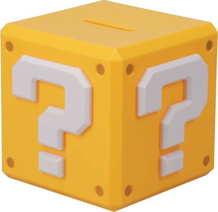 Super Mario Pokladnička Question Mark Block Pokladnicka vícebarevný - Merchstore.cz Super Mario Pokladnička Question Mark Block Pokladnicka vícebarevný - Merchstore.cz