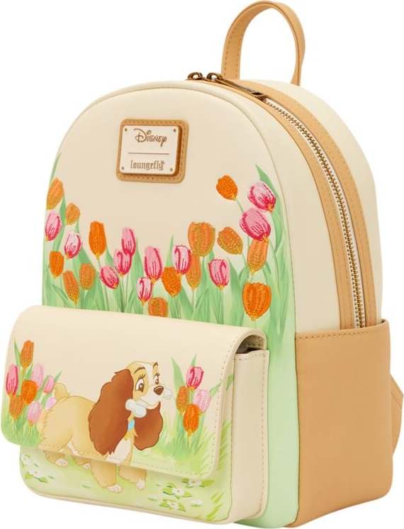 Susi & Strolch Loungefly - Lady And The Tramp Pastel Tulip Batoh vícebarevný - Merchstore.cz