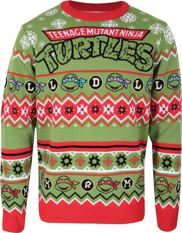 Teenage Mutant Ninja Turtles Teenage Mutant Ninja Turtles Pletený svetr vícebarevný - Merchstore.cz