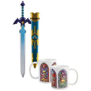 The Legend Of Zelda Sada Link dekorativní zbran vícebarevný
