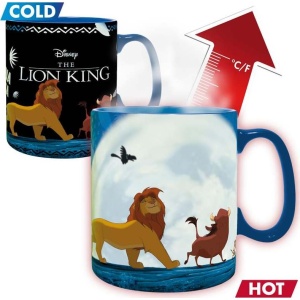 The Lion King Magický hrnek Simba, Timon and Pumbaa Hrnek vícebarevný