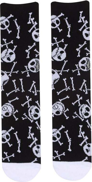The Nightmare Before Christmas Bones Ponožky cerná/bílá - Merchstore.cz