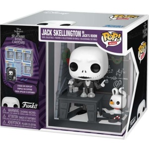 The Nightmare Before Christmas Vinylová figurka Jack Skellington in Jack´s Room - (Pop! Nooks) Sberatelská postava standard