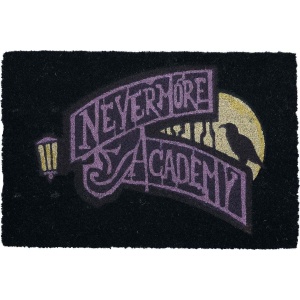 Wednesday Nevermore Academy Rohožka vícebarevný