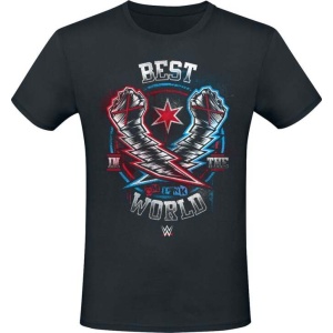 WWE CM Punk - Best In The World Tričko černá - Merchstore.cz