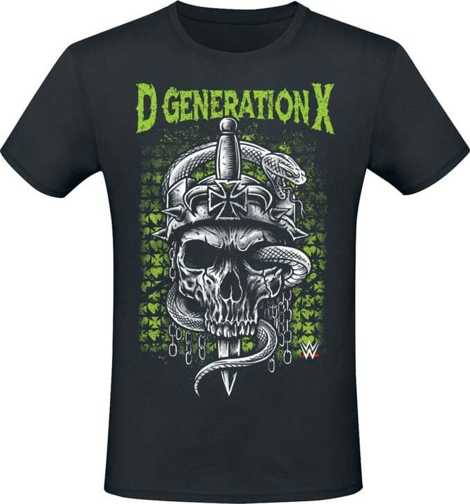 WWE DX Tričko černá - Merchstore.cz