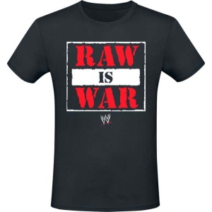 WWE RAW Is WAR Tričko černá - Merchstore.cz