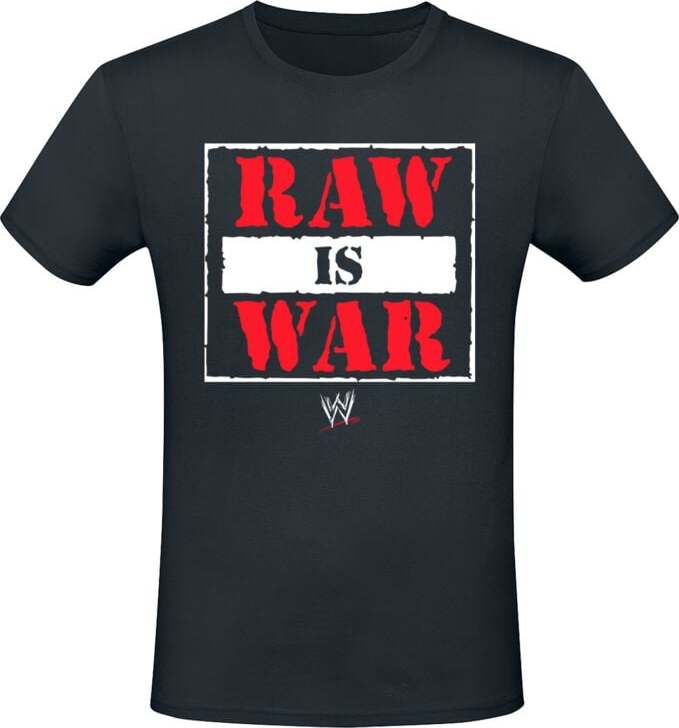 WWE RAW Is WAR Tričko černá - Merchstore.cz