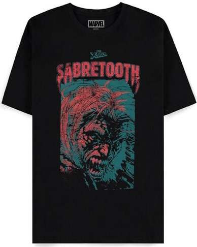 X-Men Sabretooth Tričko černá - Merchstore.cz
