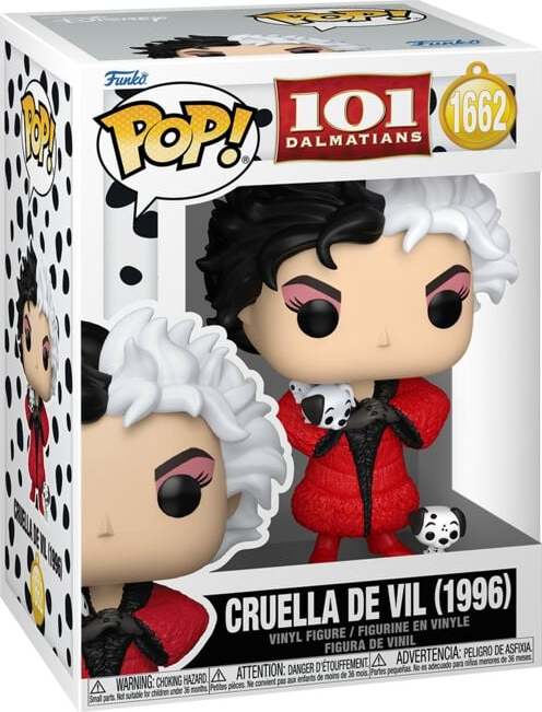 101 dalmatinů Vinylová figurka č.1662 Cruella De Vil Sberatelská postava standard - Merchstore.cz