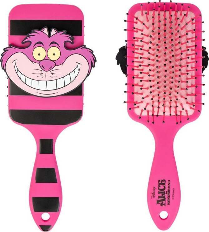 Alice in Wonderland Kočka Šklíba Kartáč na vlasy ružová/cerná - Merchstore.cz