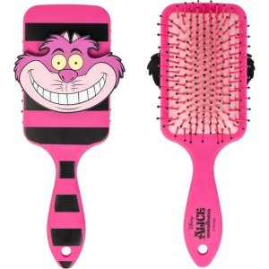 Alice in Wonderland Kočka Šklíba Kartáč na vlasy ružová/cerná