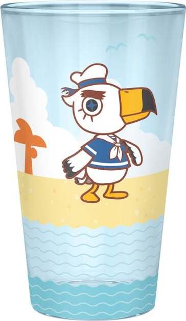 Animal Crossing Gulliver sklenicka vícebarevný - Merchstore.cz