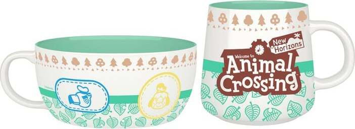 Animal Crossing Sada na snídaně Jídelní sada vícebarevný - Merchstore.cz