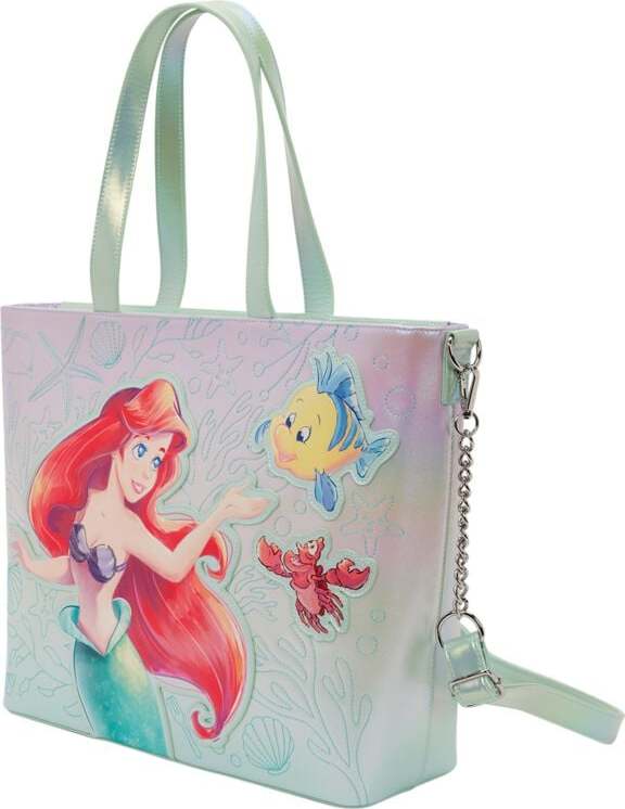Ariel - Malá mořská víla Loungefly - Ariel Nákupní taška vícebarevný - Merchstore.cz