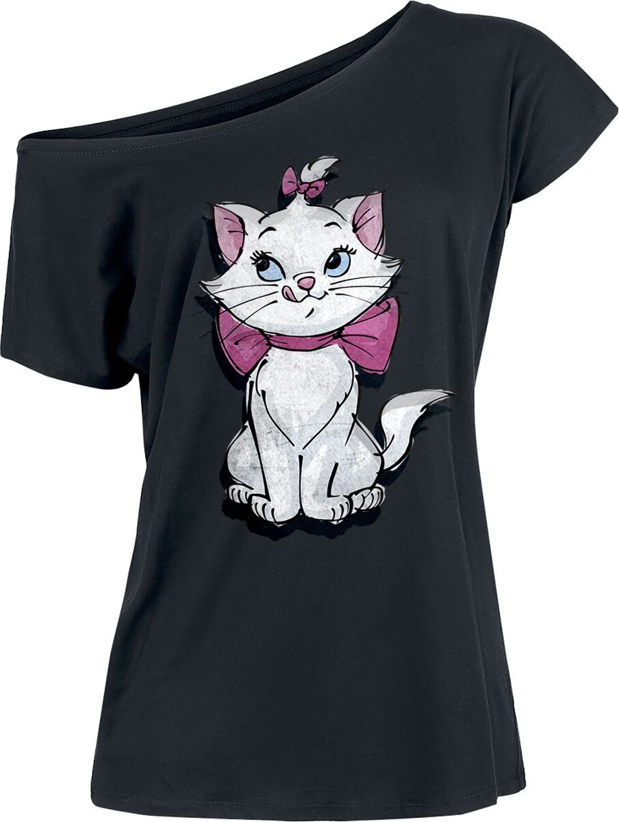 Aristocats Pure Cute Dámské tričko černá - Merchstore.cz