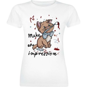 Aristocats Toulouse Make An Impression Dámské tričko bílá - Merchstore.cz