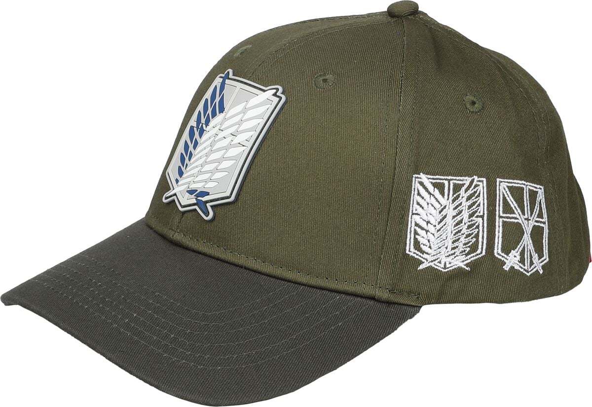 Attack On Titan Wall Blason Baseballová kšiltovka khaki - Merchstore.cz Attack On Titan Wall Blason Baseballová kšiltovka khaki - Merchstore.cz