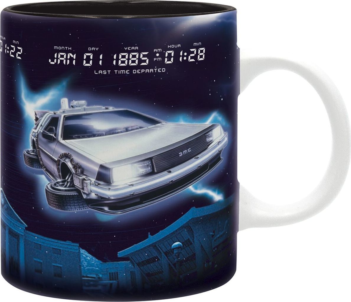 Back To The Future Delorean Hrnek standard - Merchstore.cz