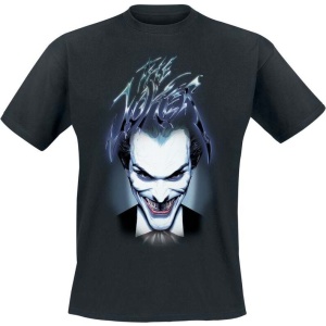 Batman The Joker - Blue Smile Tričko černá - Merchstore.cz