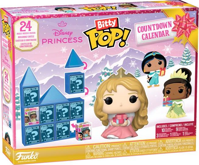 Disney Odpočítavací kalendář Disney Princess - Bitty Pop! Funko Adventní kalendář standard - Merchstore.cz Disney Odpočítavací kalendář Disney Princess - Bitty Pop! Funko Adventní kalendář standard - Merchstore.cz