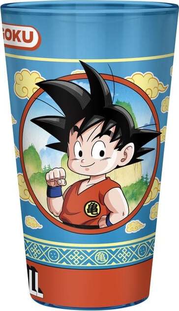 Dragon Ball Goku & The Flying Nimbus sklenicka vícebarevný - Merchstore.cz
