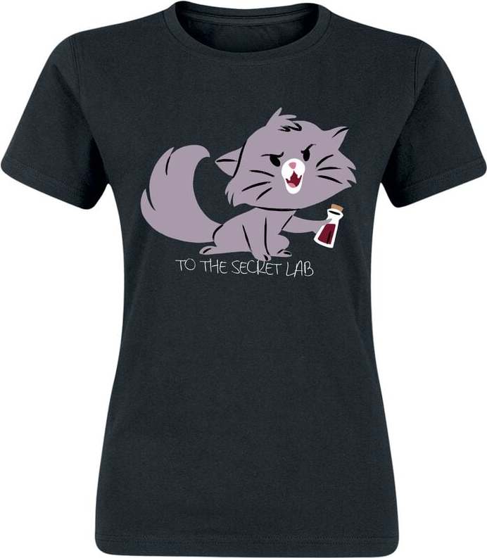 Ein Königreich für ein Lama Yzma Cat To The Secret Lab Dámské tričko černá - Merchstore.cz Ein Königreich für ein Lama Yzma Cat To The Secret Lab Dámské tričko černá - Merchstore.cz
