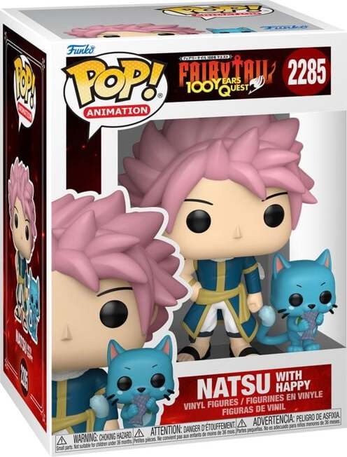 Fairy Tail Vinylová figurka č.2285 Natsu & Happy Sberatelská postava standard - Merchstore.cz