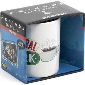 Friends Central Perk Logo Boxed Hrnek zelená/bílá/cervená