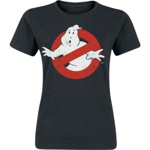 Ghostbusters Distressed Logo Dámské tričko černá