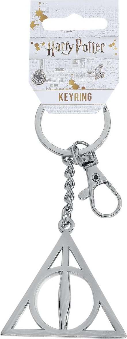 Harry Potter Deathly Hallows - Relikvie smrti Klíčenka stríbrná - Merchstore.cz Harry Potter Deathly Hallows - Relikvie smrti Klíčenka stríbrná - Merchstore.cz