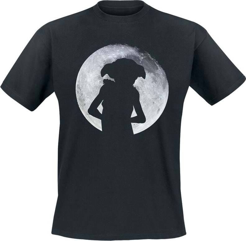 Harry Potter Dobby - Moonlight Tričko černá - Merchstore.cz Harry Potter Dobby - Moonlight Tričko černá - Merchstore.cz