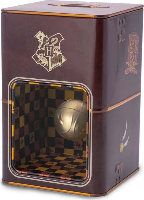 Harry Potter Golden Snitch Pokladnicka hnědá - Merchstore.cz