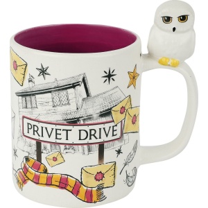 Harry Potter Hedwig & Privet Drive Hrnek vícebarevný - Merchstore.cz
