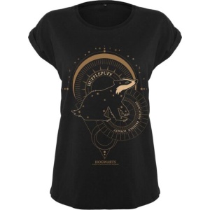 Harry Potter Hufflepuff Dámské tričko černá - Merchstore.cz