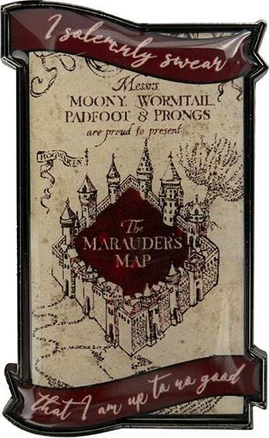 Harry Potter Magnetka Marauder´s Map Magnetka na lednici vícebarevný - Merchstore.cz