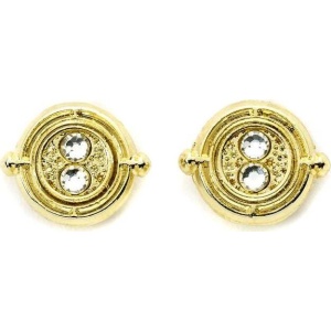 Harry Potter Obraceč času sada náušnic zlatá