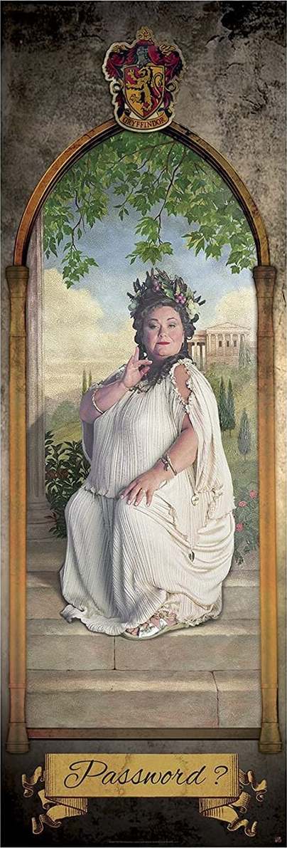 Harry Potter The Fat Lady - Door Poster plakát vícebarevný - Merchstore.cz