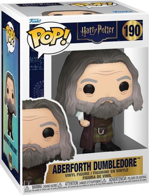 Harry Potter Vinylová figurka č.190 Aberforth Dumbledore Sberatelská postava standard - Merchstore.cz