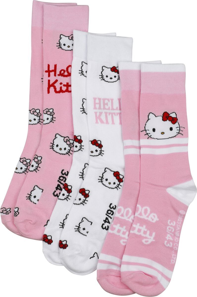 Hello Kitty Hello Kitty Ponožky vícebarevný - Merchstore.cz